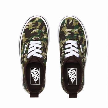 Detske Tenisky Vans Animal Camo Elastic Lace Authentic (8-14+ years) Maskacove Hnede/Biele VA80VAELZ